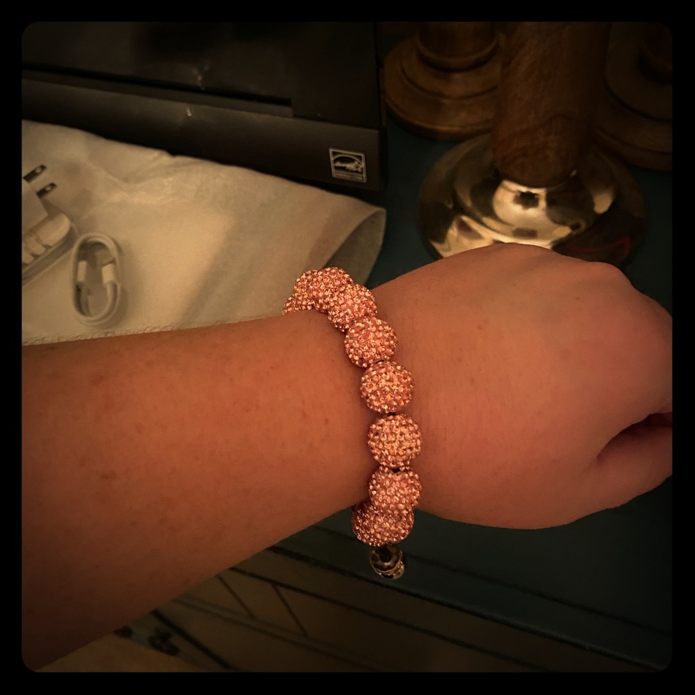 Pink Crystal Bracelet